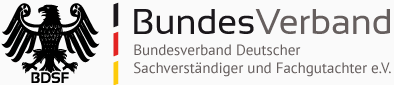 Logo Bundesverband Deutscher Sachverständiger und Fachgutachter