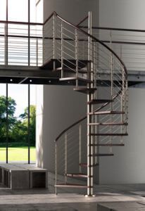 Bild einer Wendeltreppe